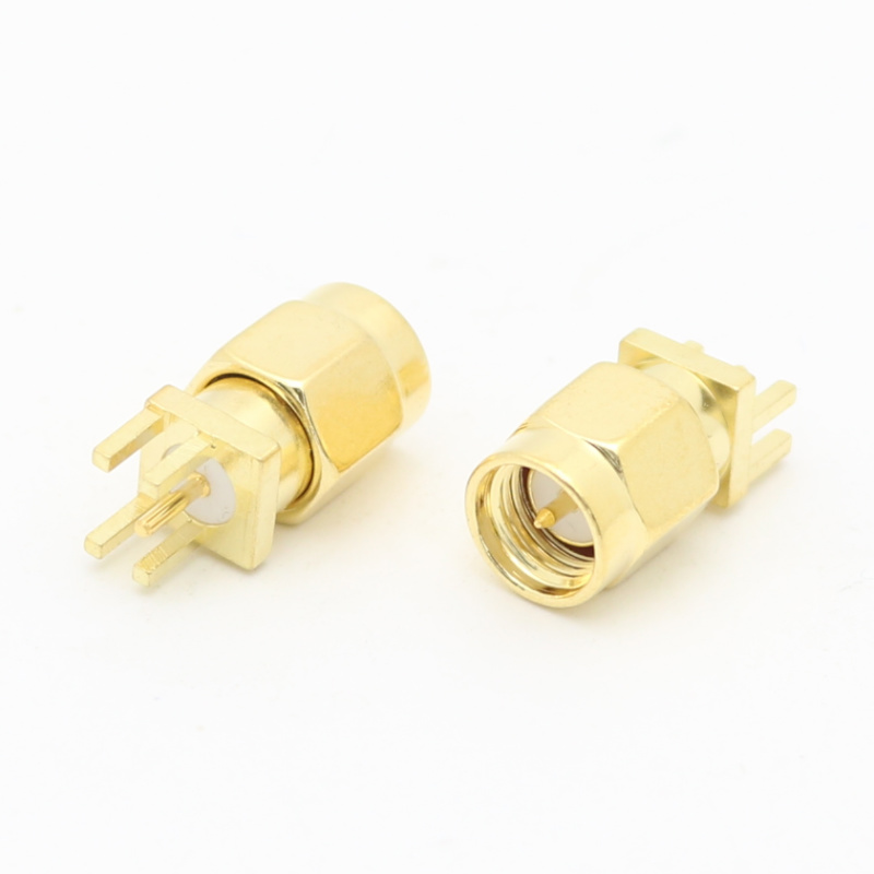 SMA PCB End Launch Plug 50 Ohm XMRSMA8