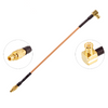 MMCX Straight Plug To MCX Right Angle Plug RF Pigtails XMRZJ20