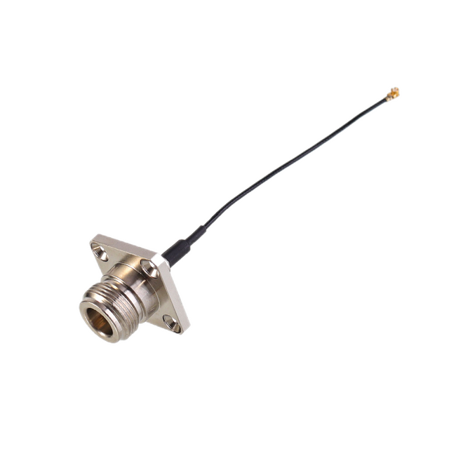 N Jack 4-hole Flange Connector To IPX RF1.13 Cable Assemblies XMRZJ31