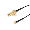 SMA Jack To MMCX Right Angle Plug RF Cable Assemblies XMRZJ53 