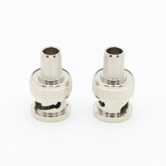 BNC Straight Crimp Plug RF Connector LMR300 SYV-50-5 5D-FB XMR006