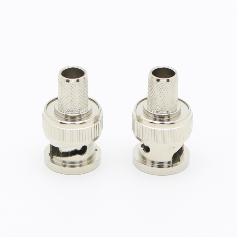 BNC Straight Crimp Plug RF Connector LMR300 SYV-50-5 5D-FB XMR006