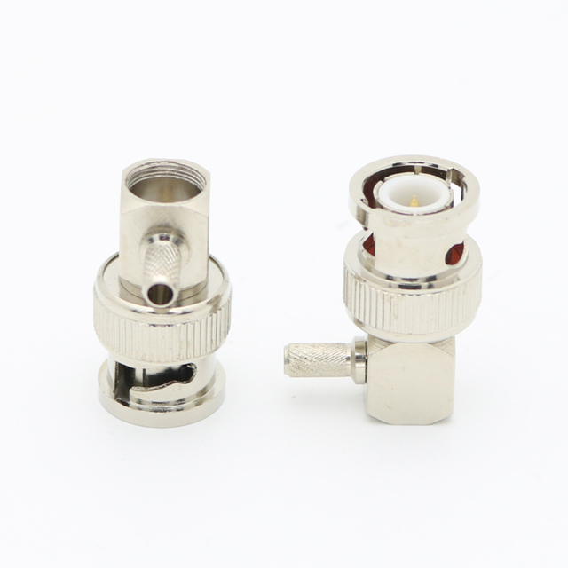 BNC Right Angle Crimp Plug SYV-50-2-2 XMR009