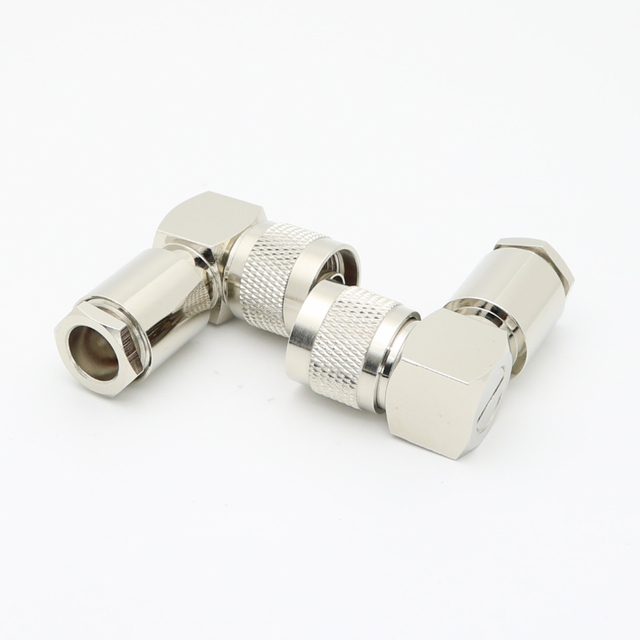 N-Type Right Angle Clamp Plug LMR400 CNT400 7D-FB RG8 XMRN19