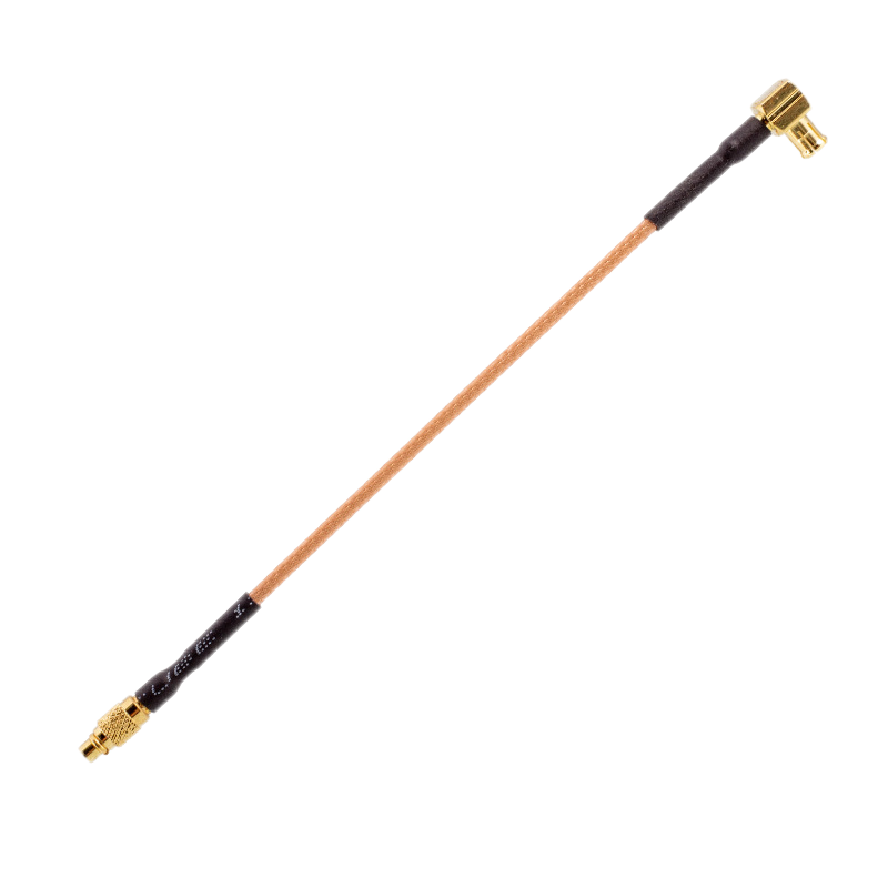 MMCX Straight Plug To MCX Right Angle Plug RF Pigtails XMRZJ20