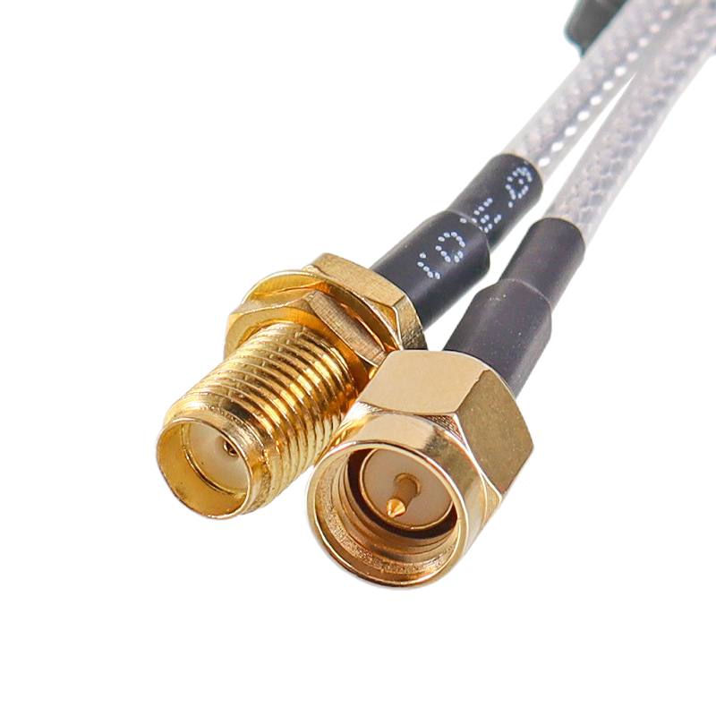 SMA Jack To SMA Plug RF Cable Assemblies XMRZJ45