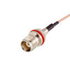TNC Straight Jack To MMCX Right Angle Plug Cable Assemblies XMRZJ80