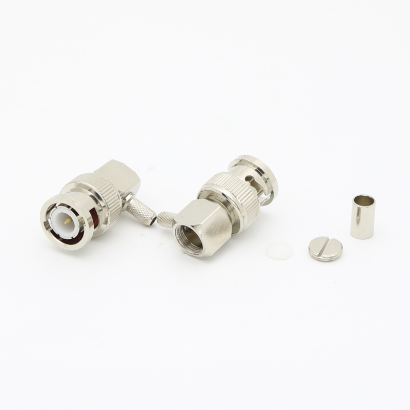 BNC Right Angle Crimp Plug SYV-50-2-2 XMR009
